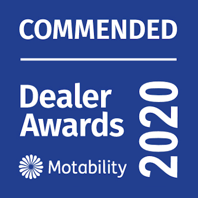 Commended in Motability Dealer Awards, 2020