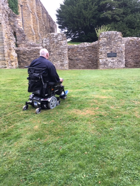 Invacare TDX SP2 Power Chair off-roading.
