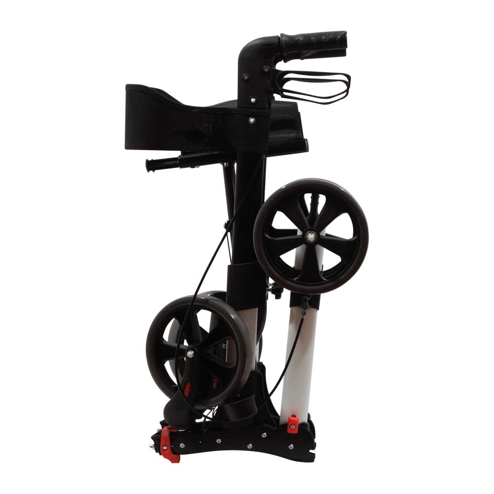 Aidapt Deluxe Fold Flat Rollator - Folded