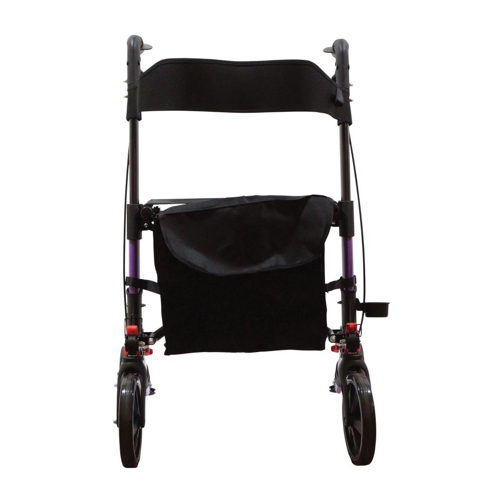 Aidapt Deluxe Fold Flat Rollator - Front view