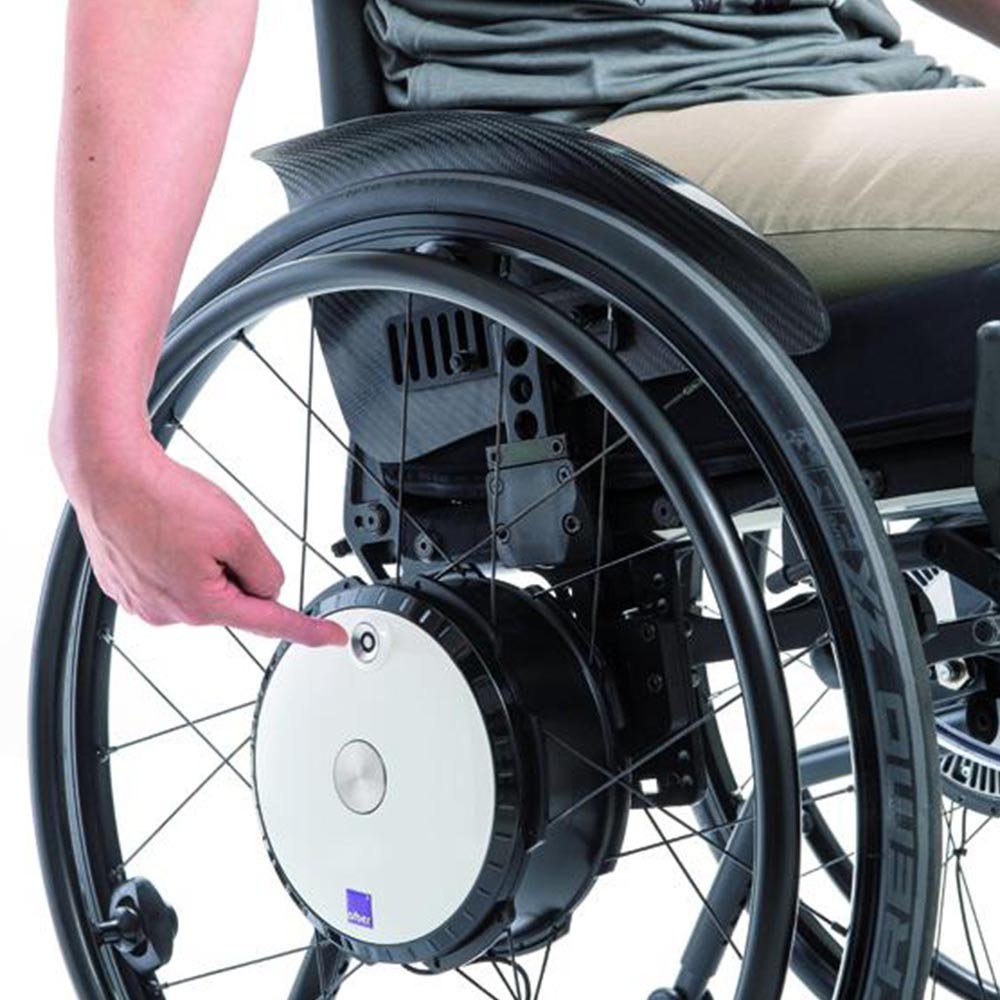 Alber Twion M24 - Wheel Installation