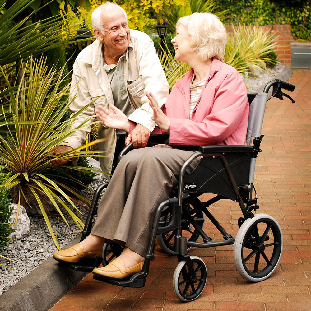 Breezy Moonlite - Folding Wheelchair