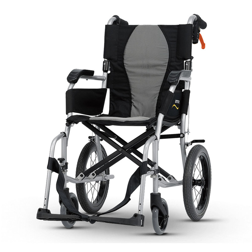 Karma Ergo Lite 2 - Portable Wheelchair Silver Pearl