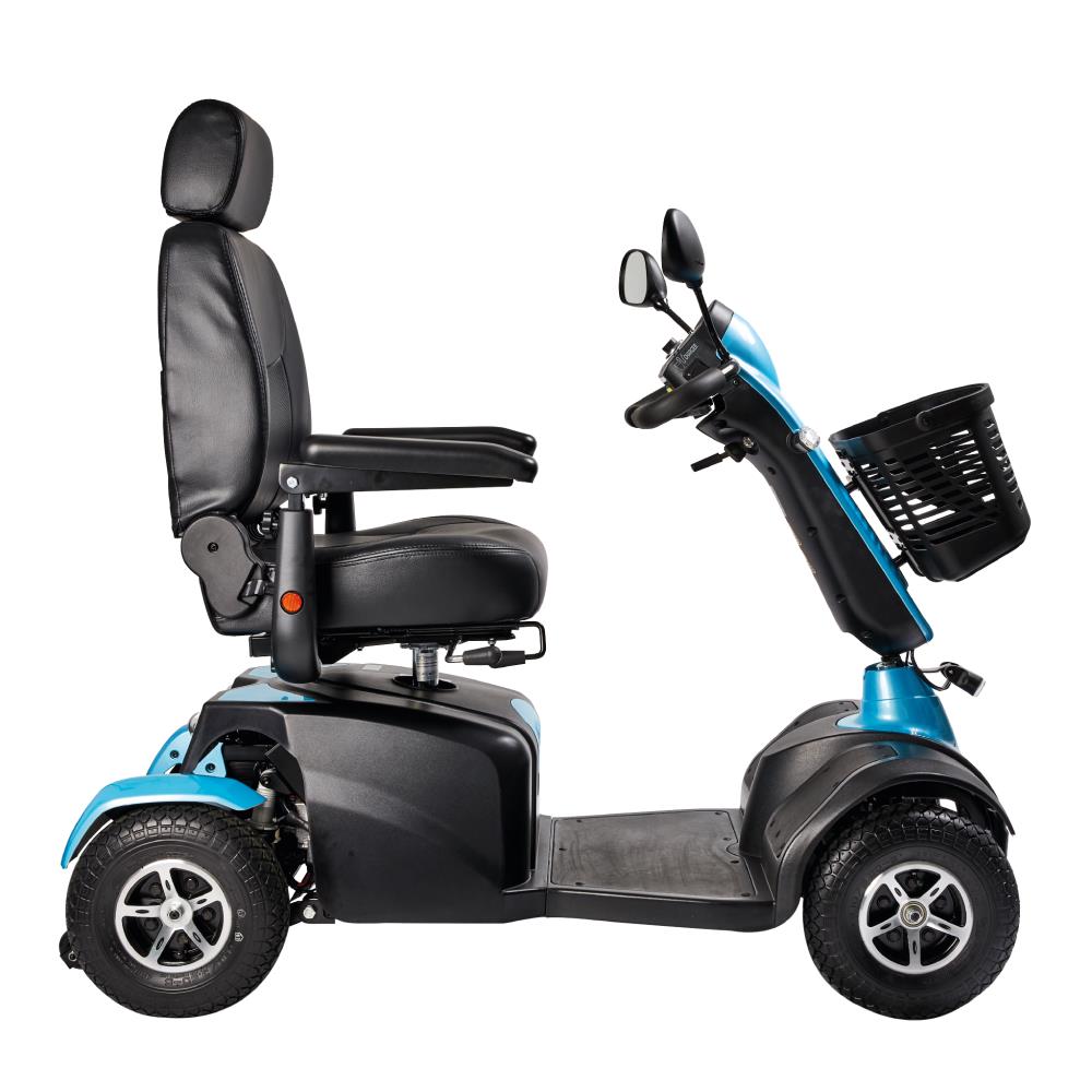 Excel Roadster DX8 Deluxe - Blue Version, Side On.