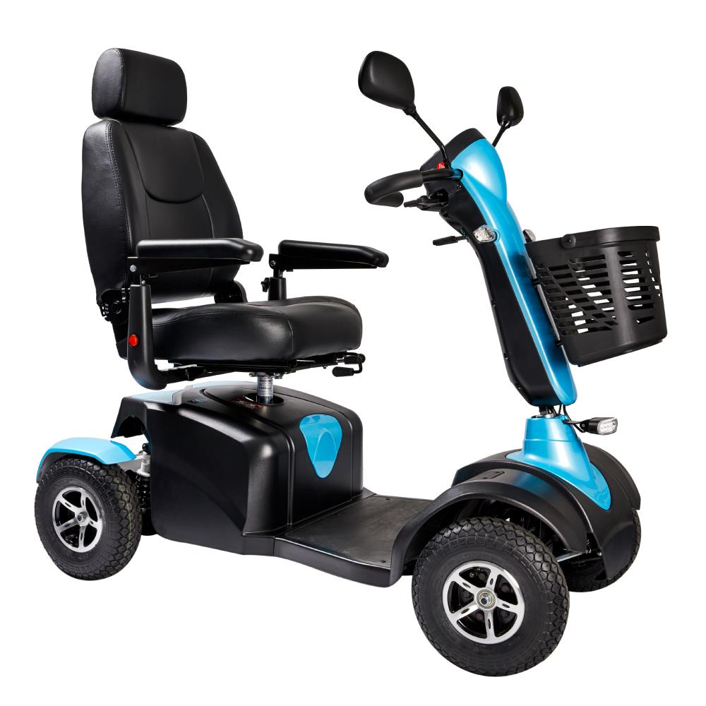Excel Roadster DX8 Deluxe - Angled Tiller.