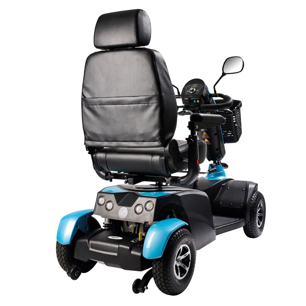 Excel Roadster DX8 Deluxe - Blue Version, Rear View.