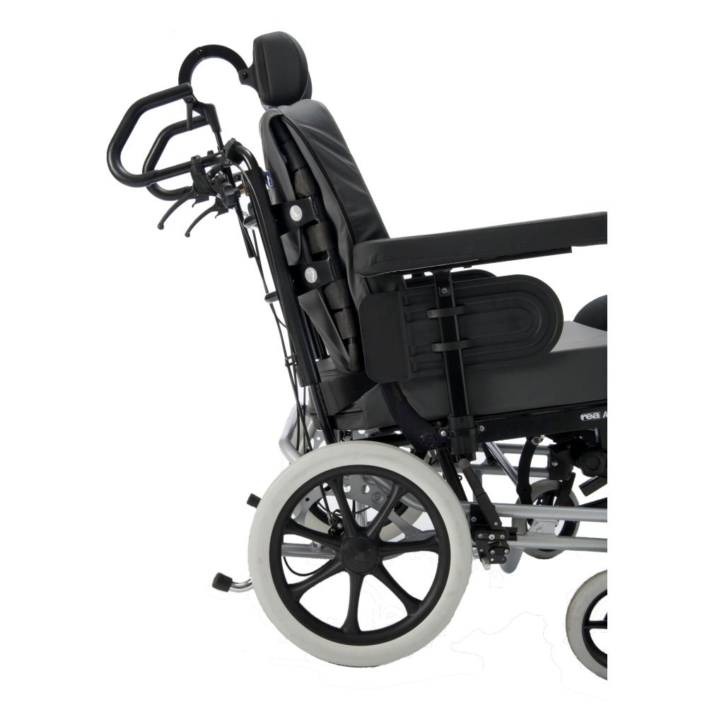 Invacare Rea Azalea Max - Ergonomically Shaped Push Handle Option.