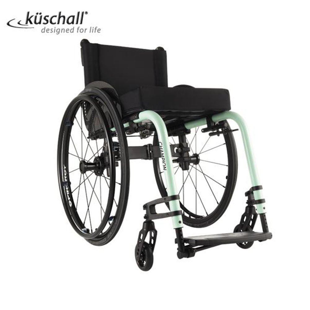 Kuschall Champion Folding Rigid Wheelchair - Front View
