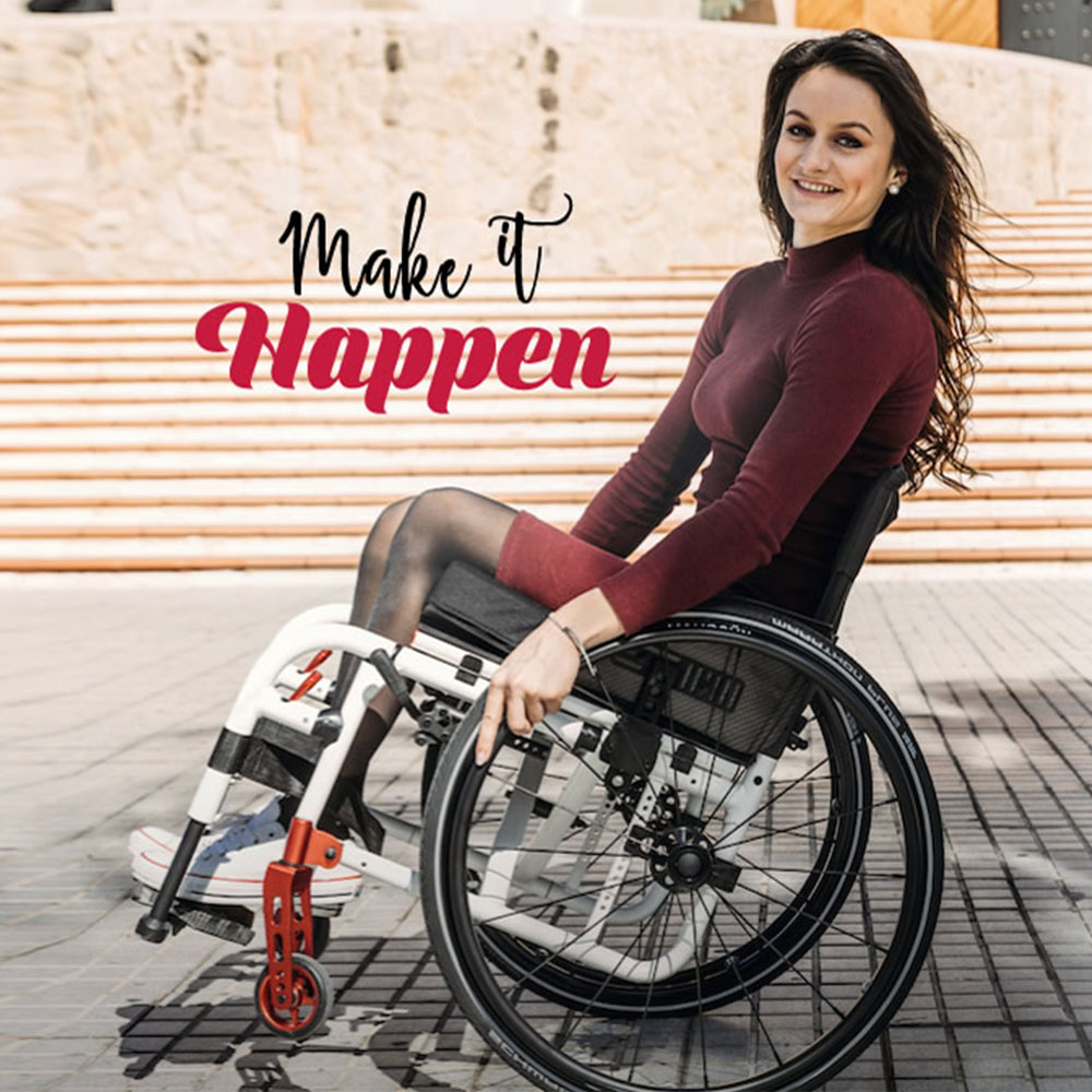 Kuschall Compact Folding Wheelchair - Lifestyle 2