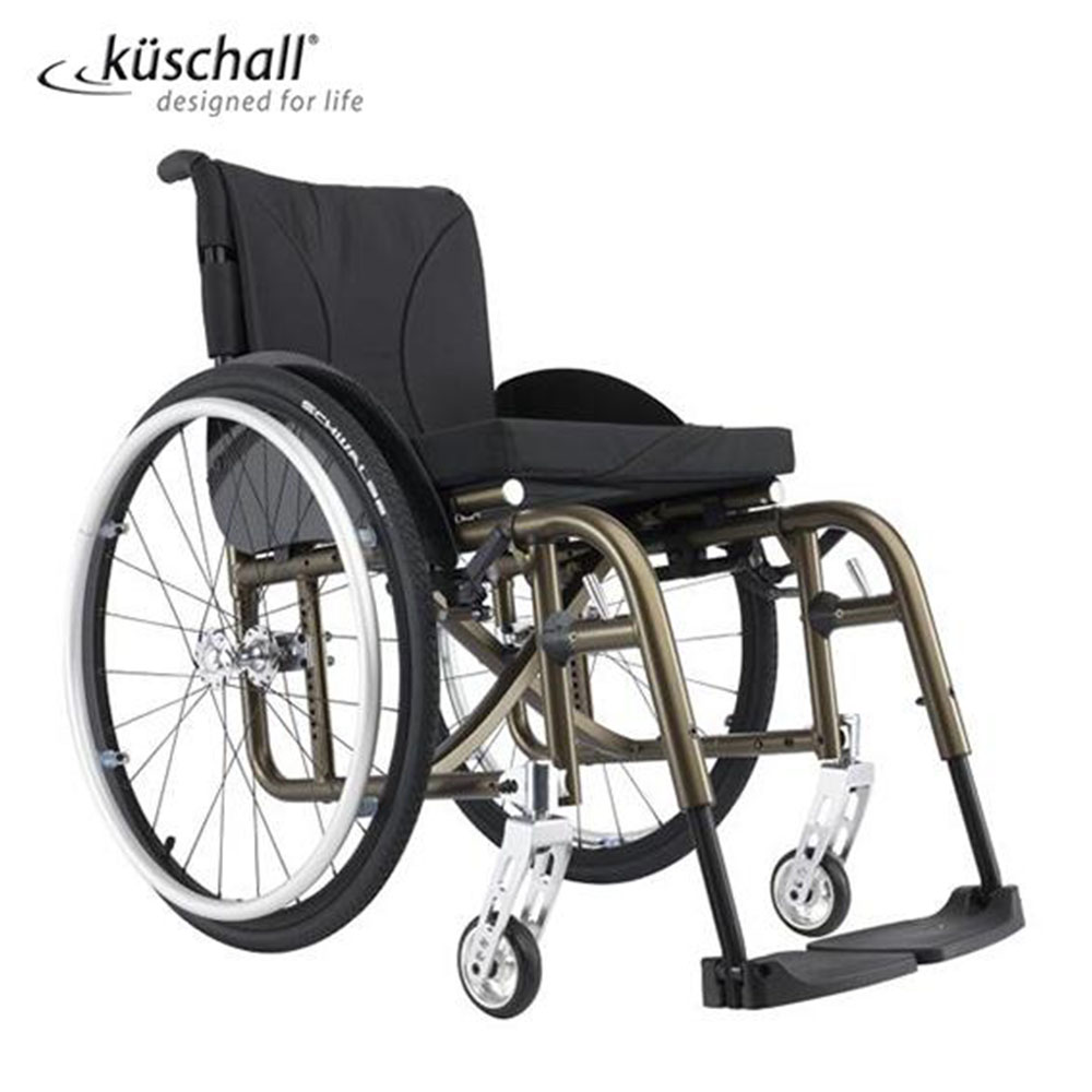 Kuschall Compact Folding Wheelchair - Front View 2