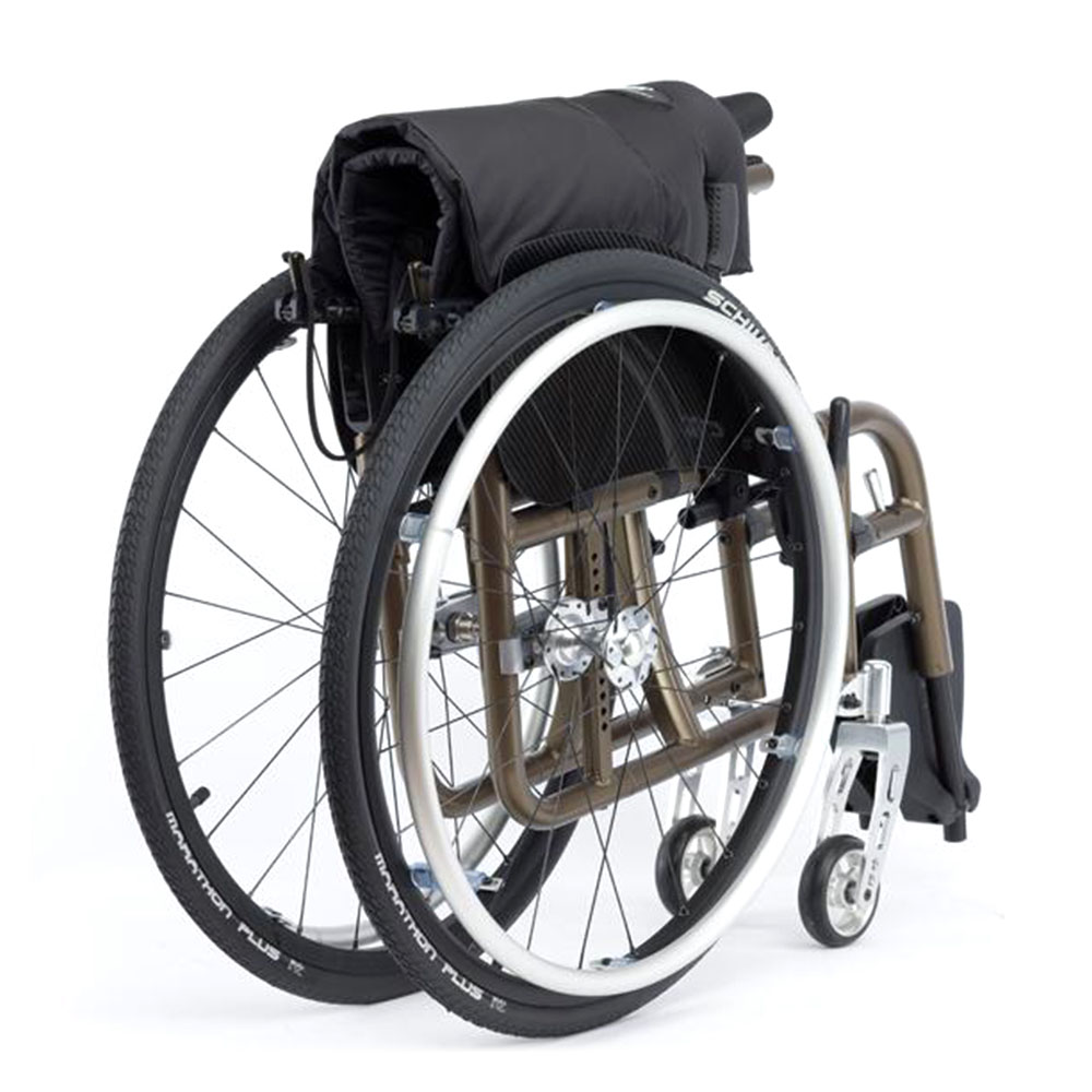 Kuschall Compact Folding Wheelchair - Folded