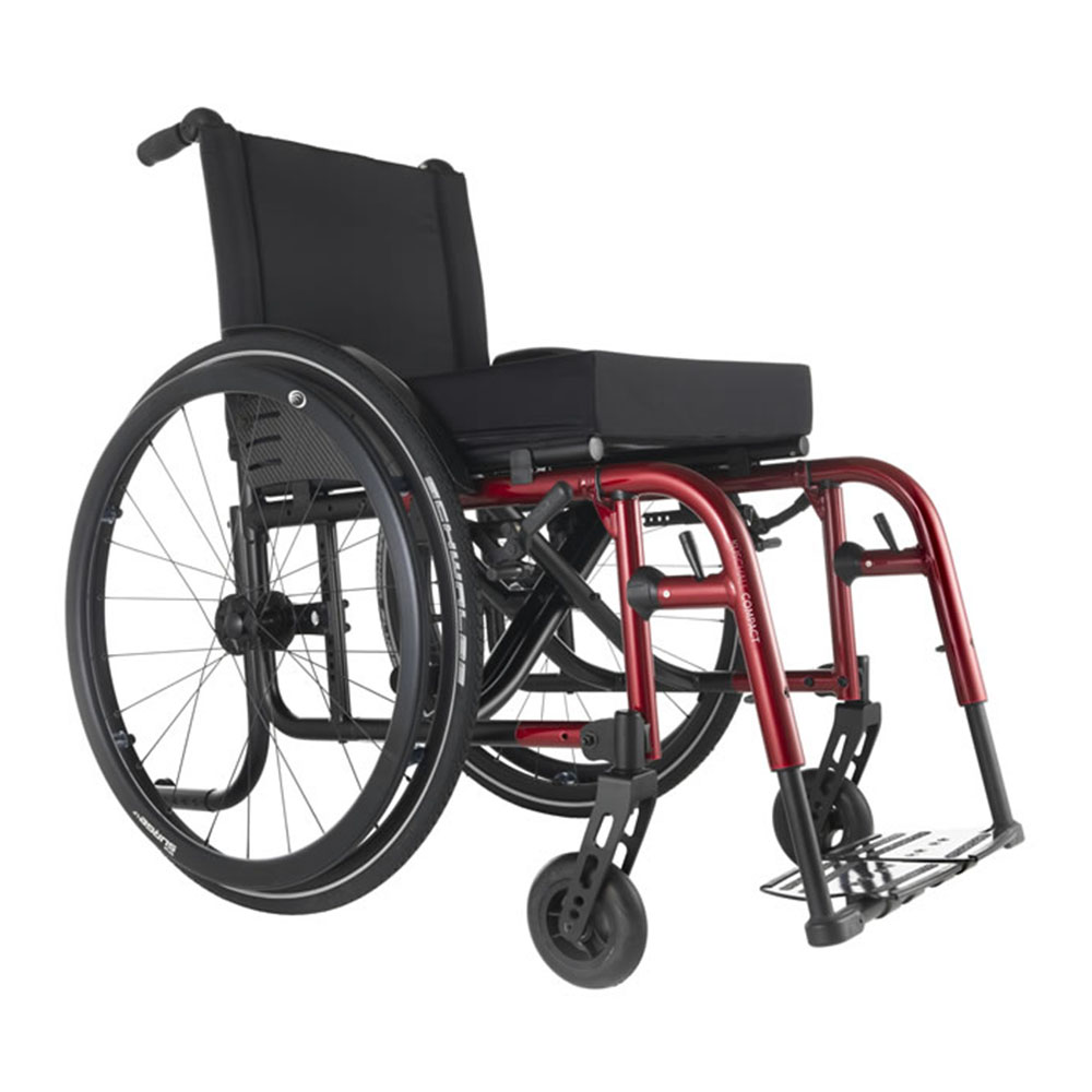 Kuschall Compact Folding Wheelchair - Side View