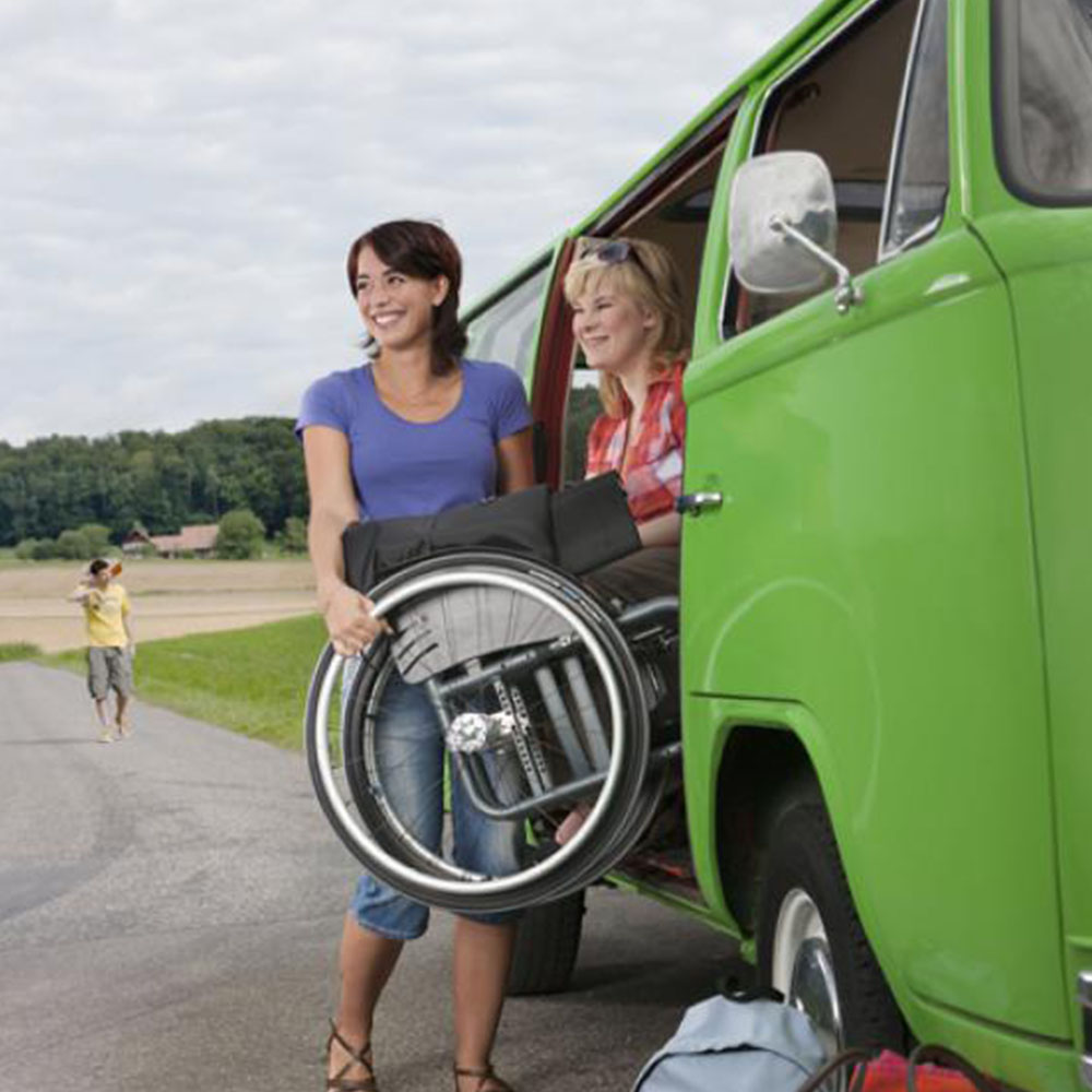 Kuschall Ultra Light Wheelchair - Lifestyle