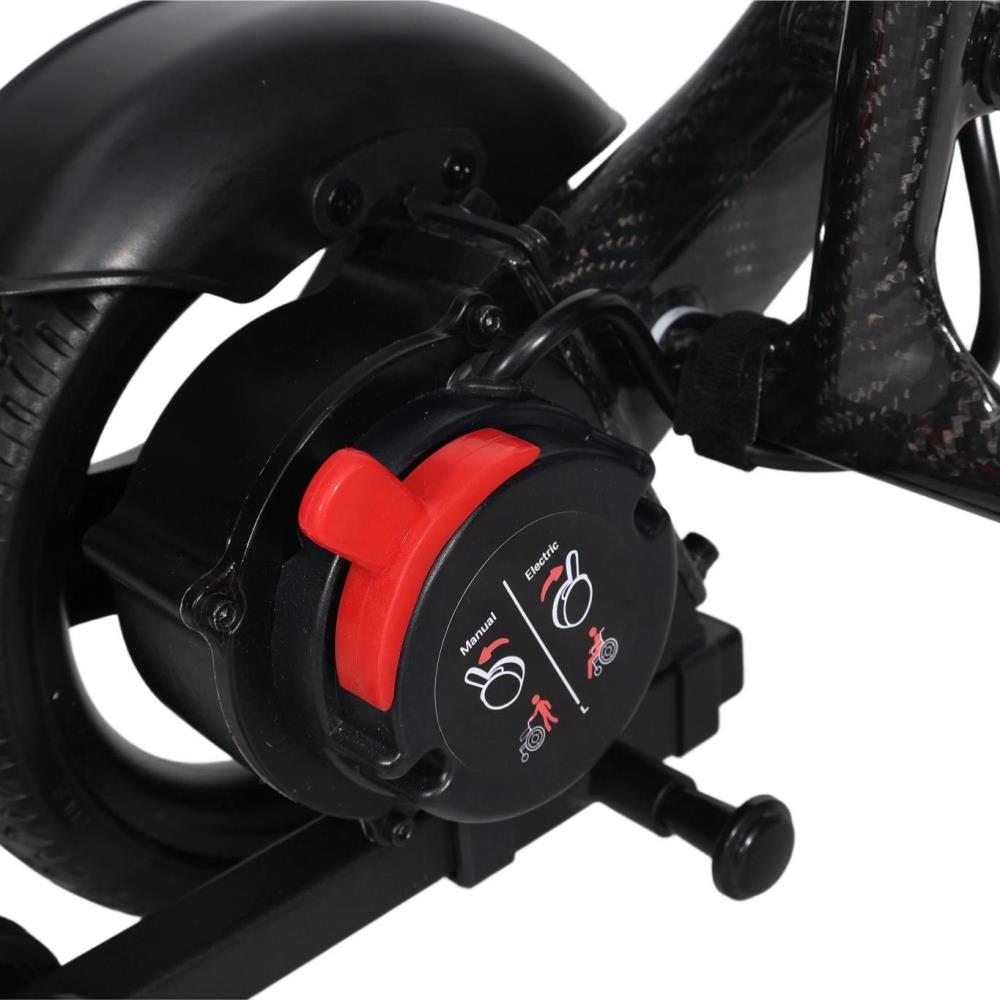 Kymco K-Carbon - Optionally manual propulsion