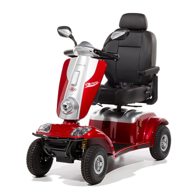 Kymco Maxi XLS - Cherry Red.