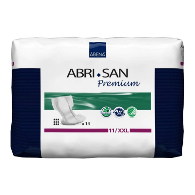 Abena Abri-San Premium Shaped Incontinence Pads - XXL (Bariatric)