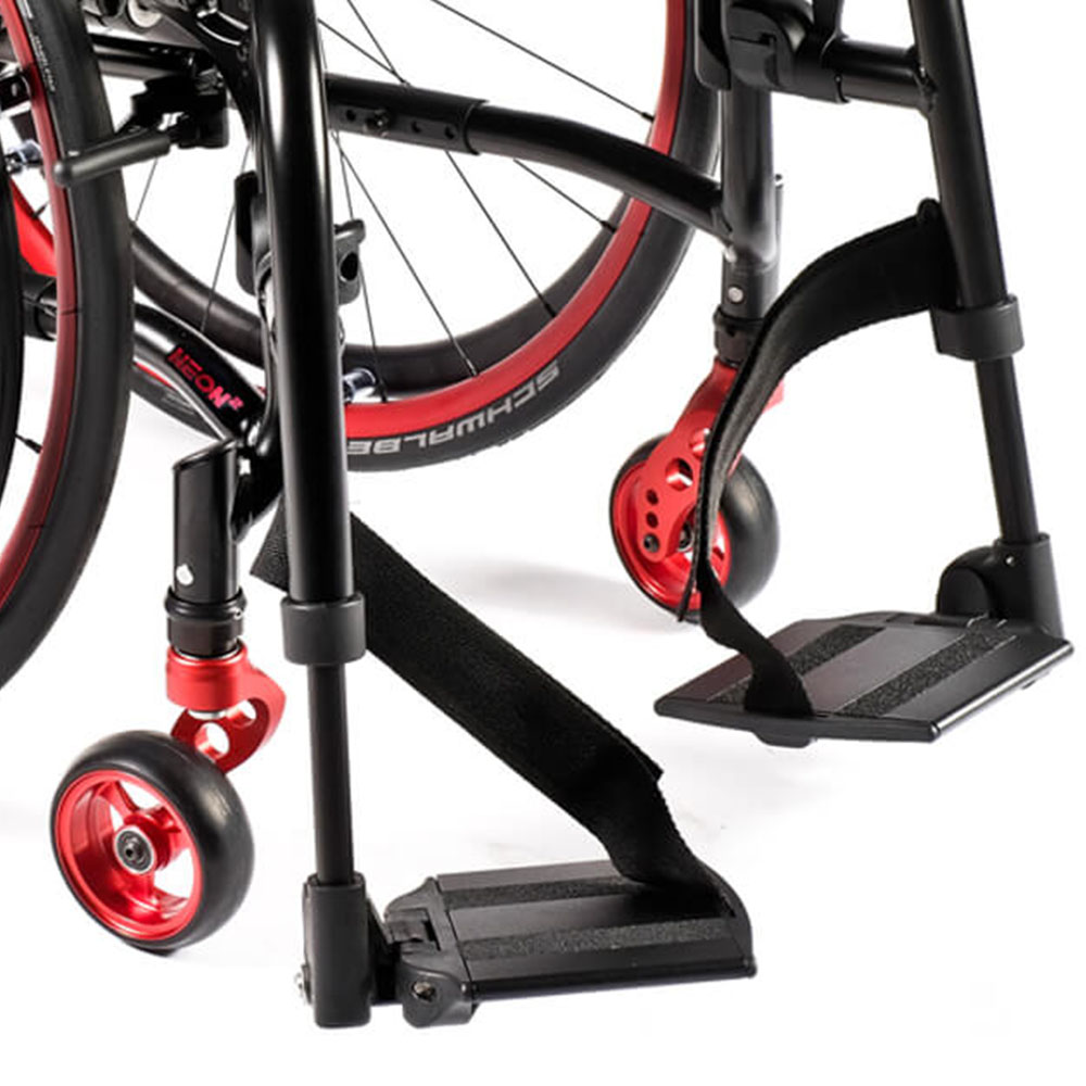 Quickie Neon² Folding Wheelchair - Footrest