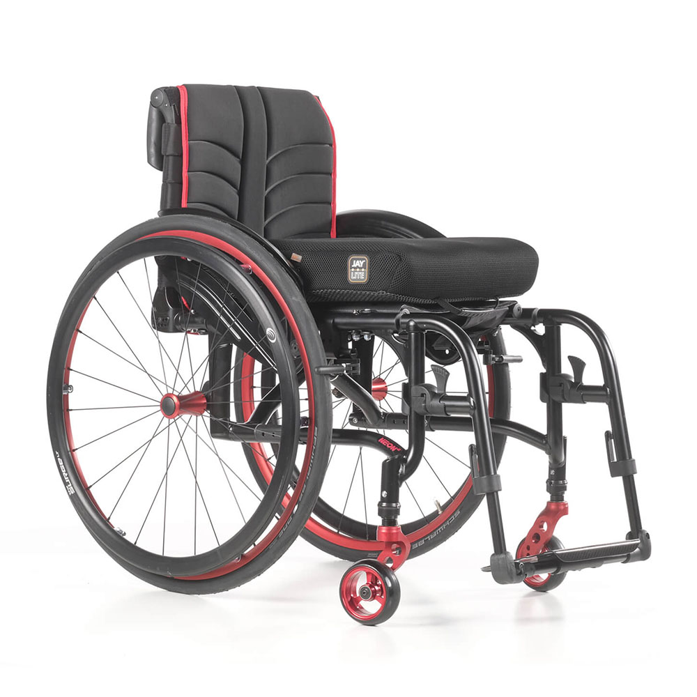 Quickie Neon² Folding Wheelchair - Front View