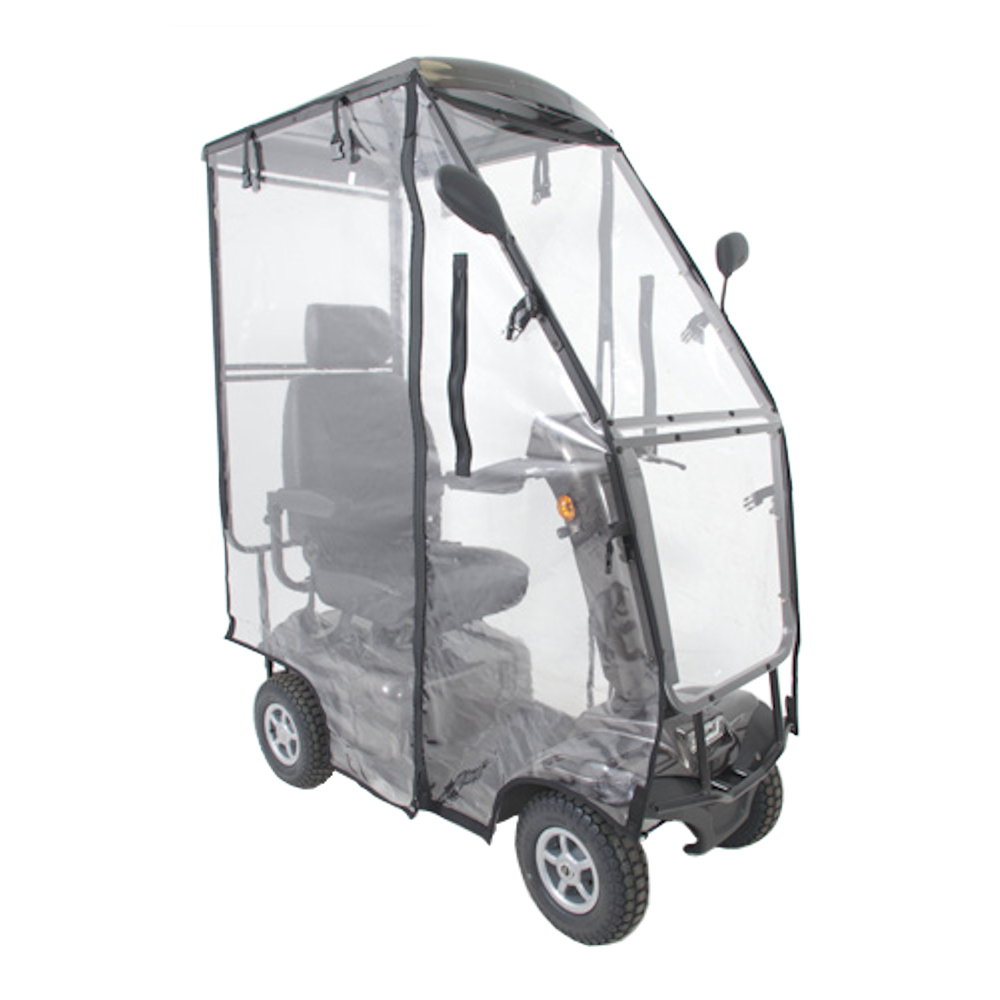 One Rehab Omega 8 - Optional all weather canopy with roll up sides