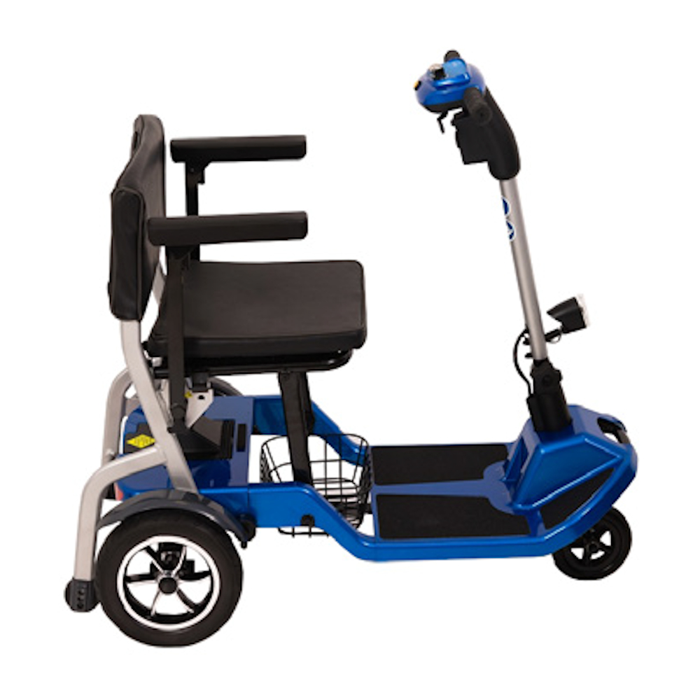 One Rehab QFold - Excellent control over manoeuvring the scooter