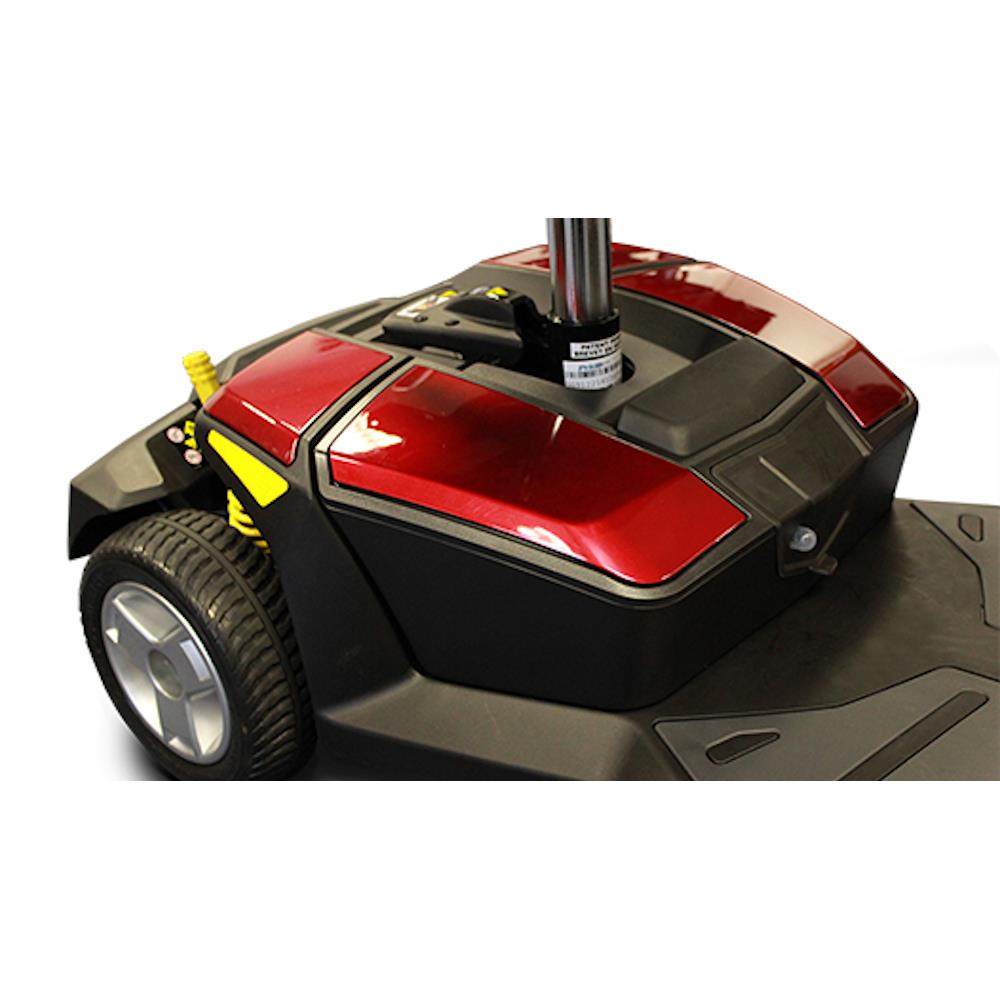 Pride Apex Rapid - Optional 12Ah batteries.