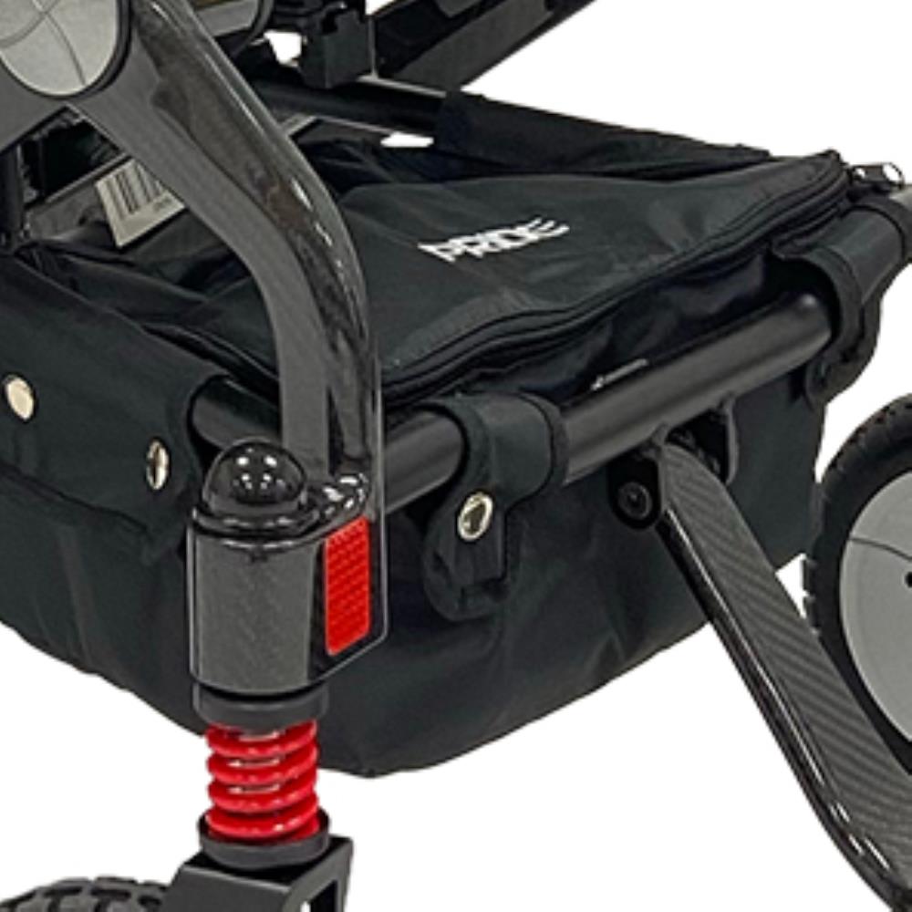 Pride iGo Lite - Under-seat storage.