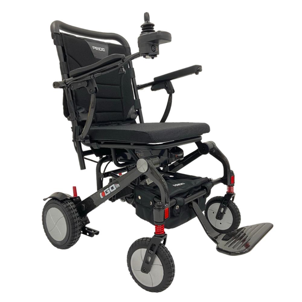 Pride iGo Lite - Folding travel powerchair.