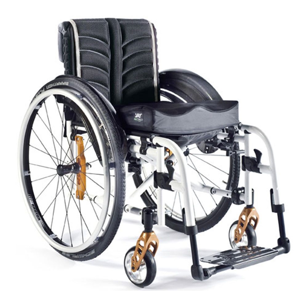 Quickie Life F Folding Wheelchair - Front View