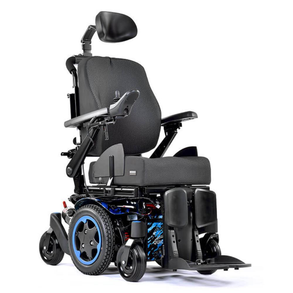 Quickie Q300 M Mini - Mid-wheel powered wheelchair.