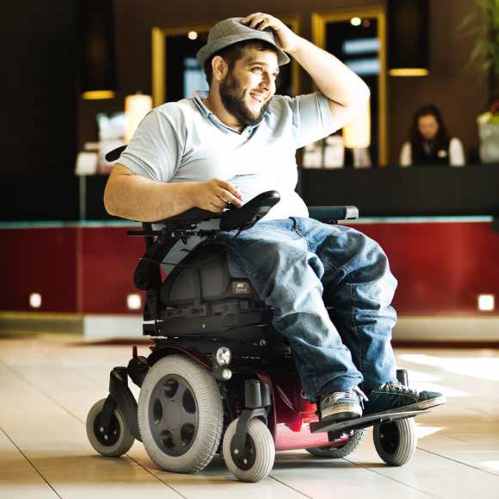 Quickie Salsa M² Powered Wheelchair - Indoor use