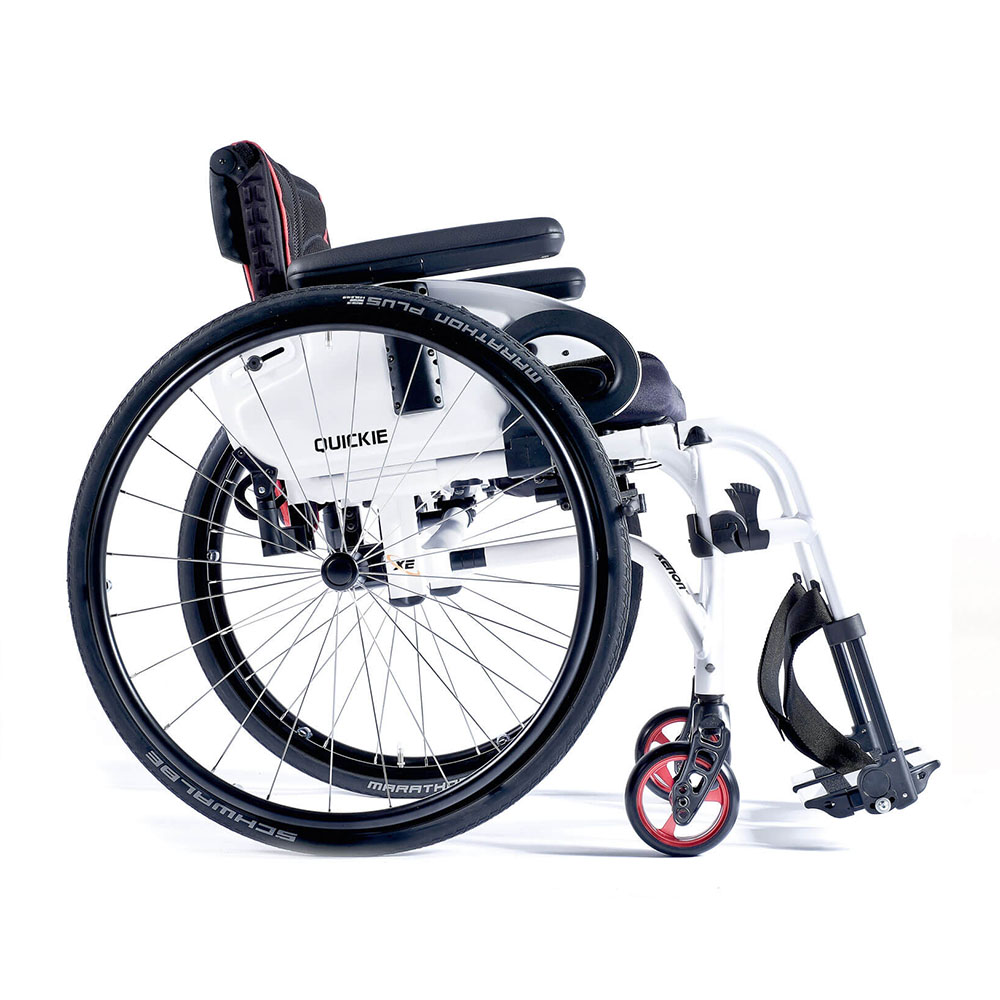 Quickie Xenon² SA Folding Wheelchair - Side View