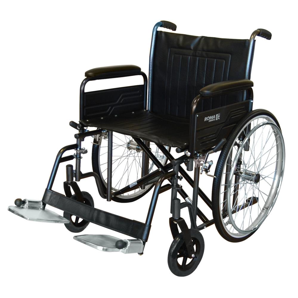 Roma Medical 1473 - Self Propelled, Heavy Duty Wheelchair