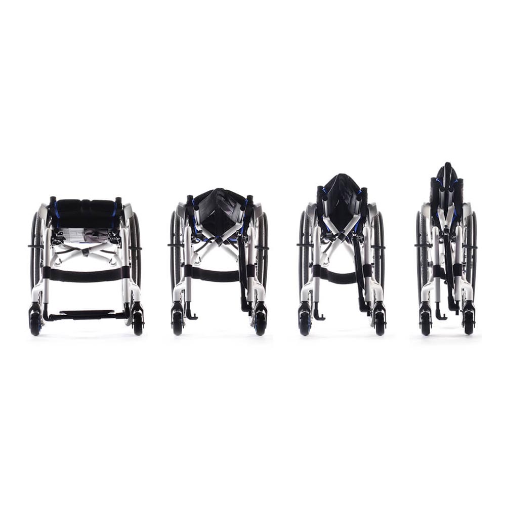 Quickie Xenon² FF Folding Wheelchair - Folded